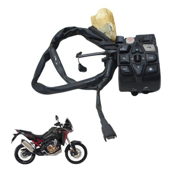 Chave Punho Luz C/ Avaria Honda Crf 1100l África Twin 21-24