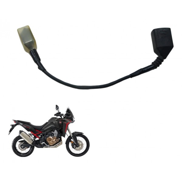 Chicote Tomada 12v Usb Honda Crf 1100l África Twin 21-24