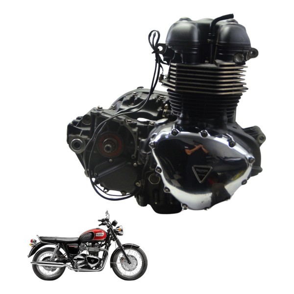 Motor Completo Nfe Baixa Base Troca Triumph Bonneville T100