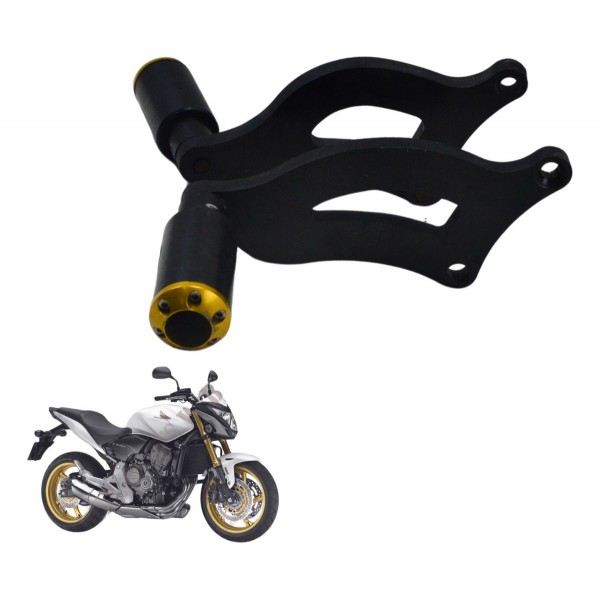 Par Slider C/ Detalhes Honda Cb 600f Hornet 12-14 Original