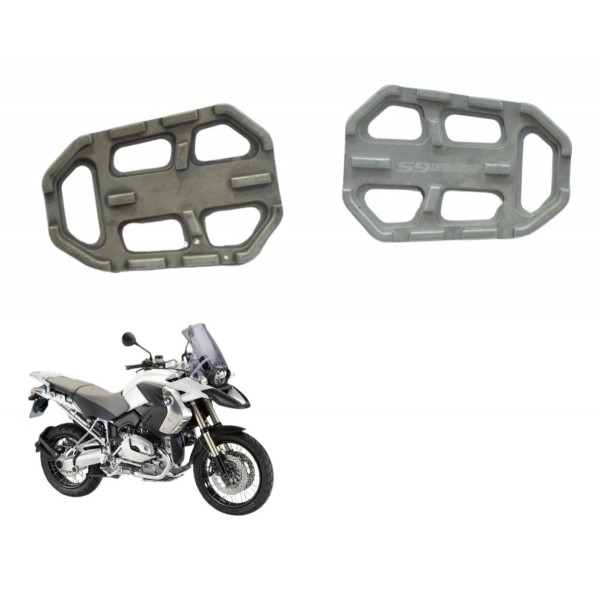 Par Acabamento Pedaleira Diant Bmw R1200 R 1200 Gs 08-12