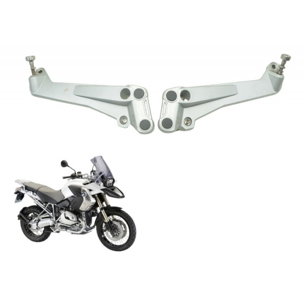 Par Suporte Alça Tras Bmw R1200 R 1200 Gs 08-12 Original