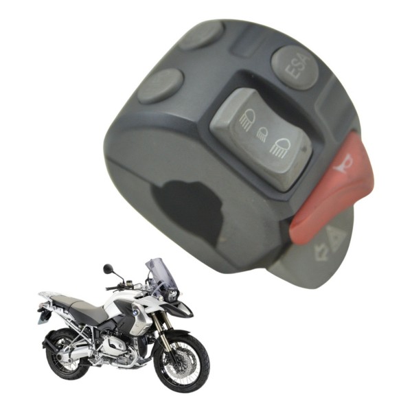 Chave Punho Luz Bmw R1200 R 1200 Gs 08-12 Original