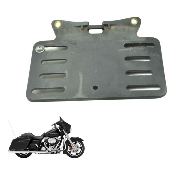 Suporte Placa Harley Street Glide Touring 11-13 Original