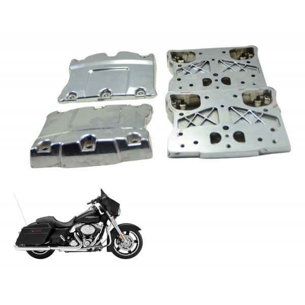 Jogo Tampa Cabeçote Harley Street Glide Touring 11-13 Orig