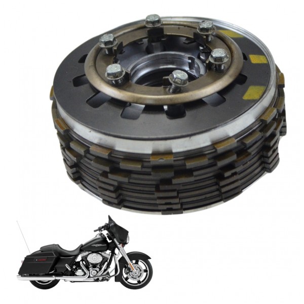 Cubo Plato Disco Embreagem Harley Street Glide Touring 11-13