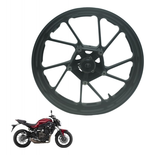 Roda Dianteira Yamaha Mt 07 15-18 Original