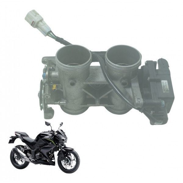 Corpo Injeção Tbi Completo Kawasaki Z 300 13-18 Original