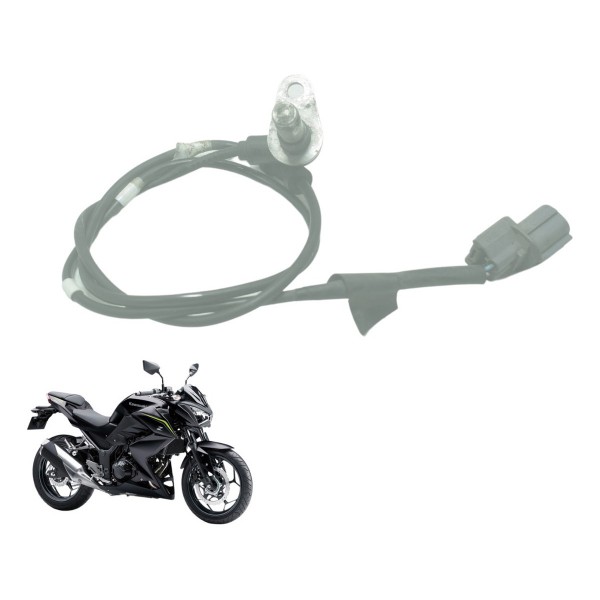 Sensor Abs Dianteiro Kawasaki Z 300 13-18 Original