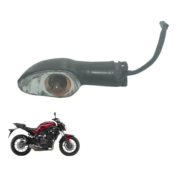 Pisca Dianteiro Direito C/ Avaria Yamaha Mt 07 15-18 Orig