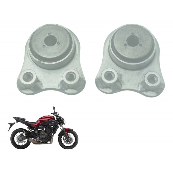 Par Suporte Tanque Yamaha Mt 07 15-18 Original