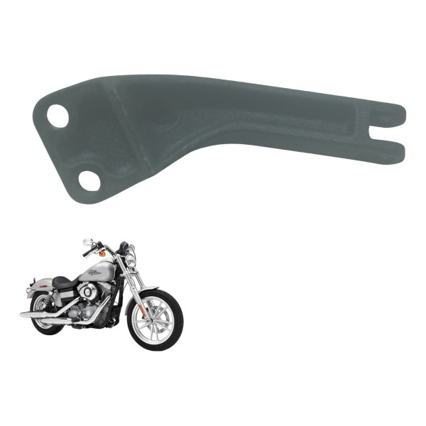 Suporte Pedaleira Tras Esq Harley Dyna Super Glide Fxd 09-11