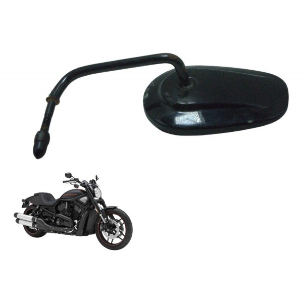 Retrovisor Espelho Esq C/ Avaria Harley Night Rod 12-16 Orig