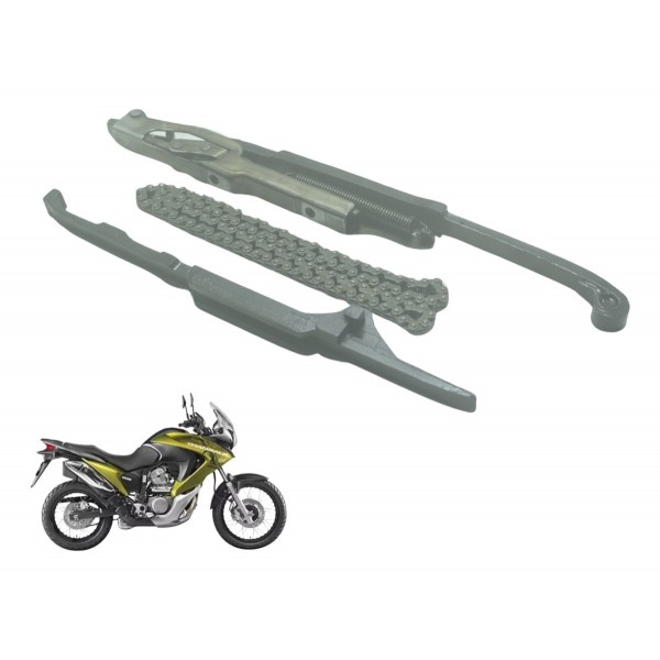 Kit Guia Tensor Corrente Comand Honda Xl 700v Transalp 11-14