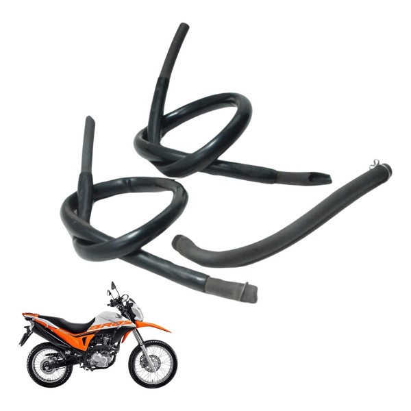 Kit Mangueiras Honda Nxr 160 Bros 15-23 Original