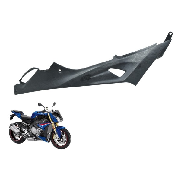 Acabamento Lateral Tanque Esq Avaria Bmw S 1000r 18-20 Orig