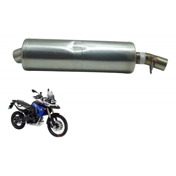 Ponteira Escape C/ Detalhes Bmw F 800 Gs 09-12 Original