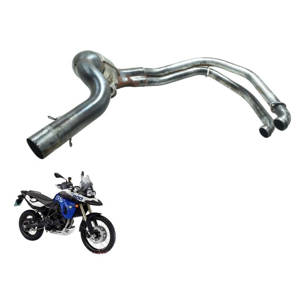 Curva Escape Coletor Bmw F 800 Gs 09-12 Original