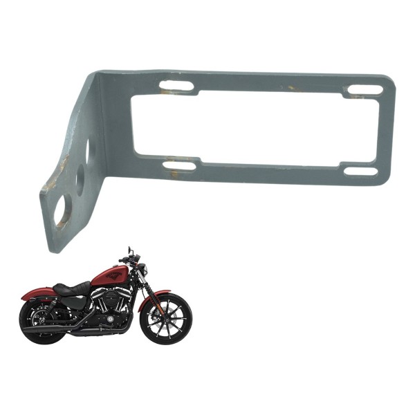 Suporte Placa Paralelo Lateral Sportster 883 Iron 14-19