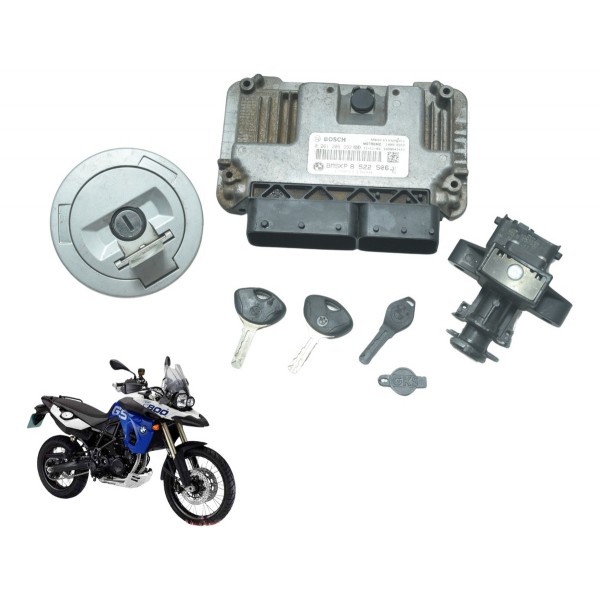 Kit Chave Ignição Modulo Cold Bmw F 800 Gs 09-12 Original