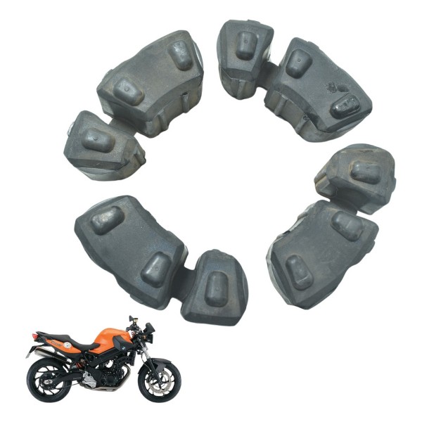 Jogo Coxim Cubo Coroa Bmw F 800 R 09-15 Original