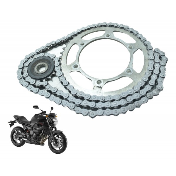 Kit Relação Yamaha Xj6 N 10-12 Original