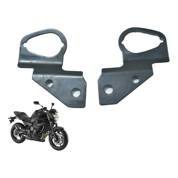 Par Suporte Bananinha Farol Yamaha Xj6 N 10-12 Original