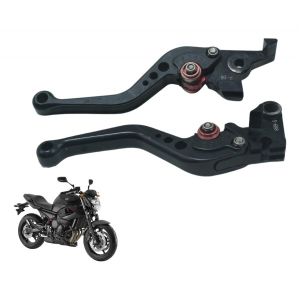 Par Manete Esportivo Yamaha Xj6 N 10-12