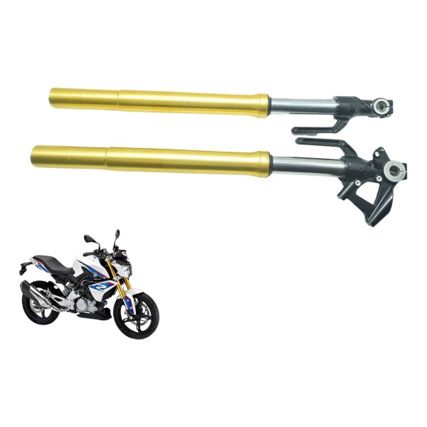 Par Bengalas C/ Detalhes Bmw G 310 R 17-20 Original