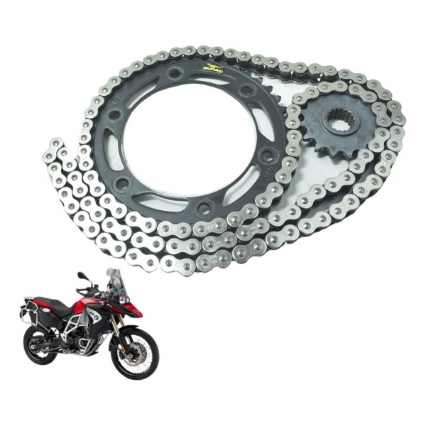 Kit Relação Bmw F 800 Gs Adv 13-16 Paralelo Durag