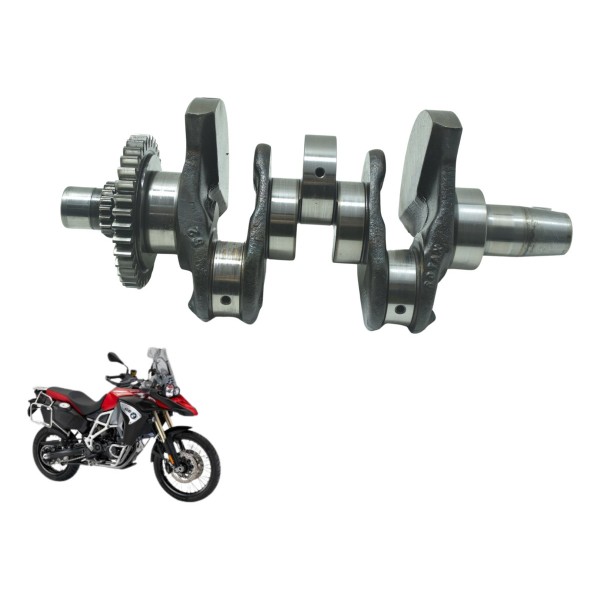 Virabrequim C/ Avaria P/ Retific Bmw F 800 Gs Adv 13-16 Orig