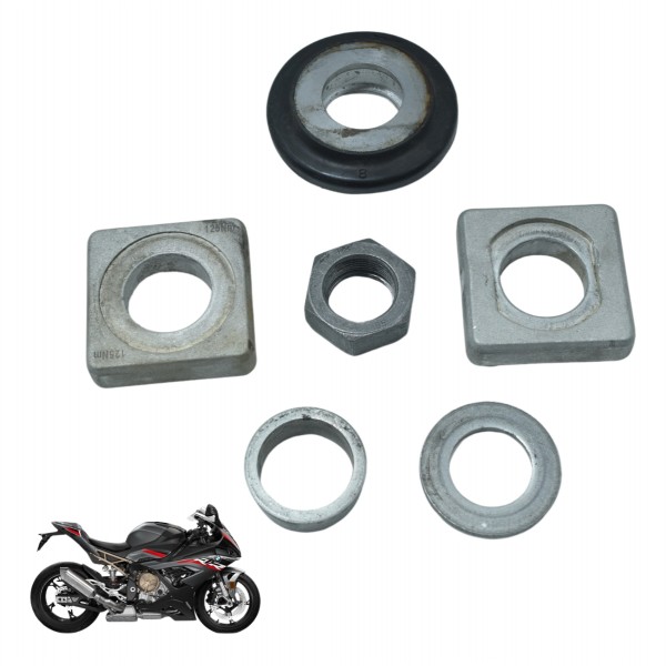 Bucha Espaçador Porca Eixo Tras Bmw S1000rr S 1000rr 20-23