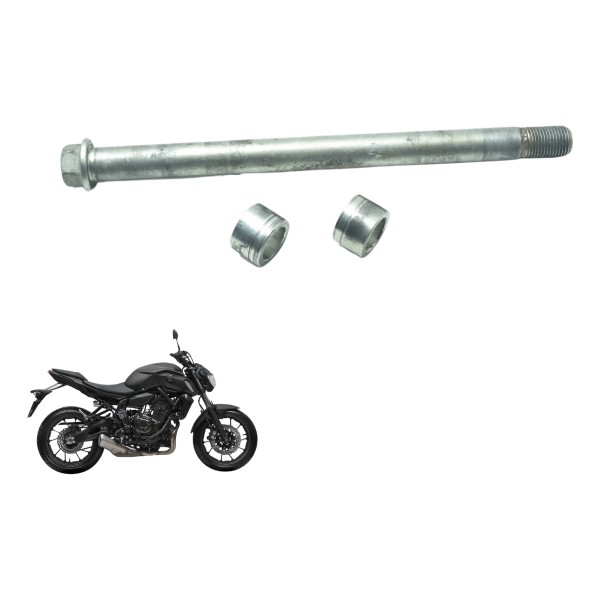 Eixo Roda Dianteira Yamaha Mt 07 19-24 Original