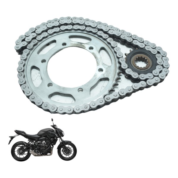 Kit Relação Yamaha Mt 07 19-24 Original