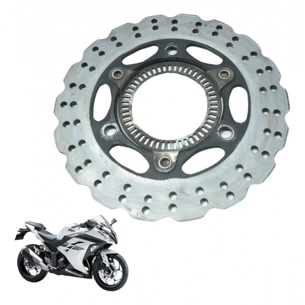 Disco Freio Tras 4,45mm Kawasaki Ninja 300 13-18 Orig Usado