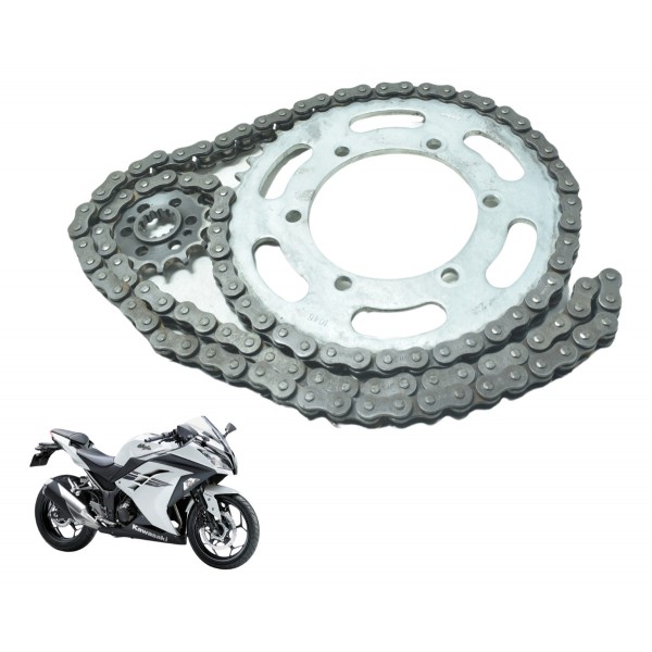 Kit Relação Kawasaki Ninja 300 13-18 Original