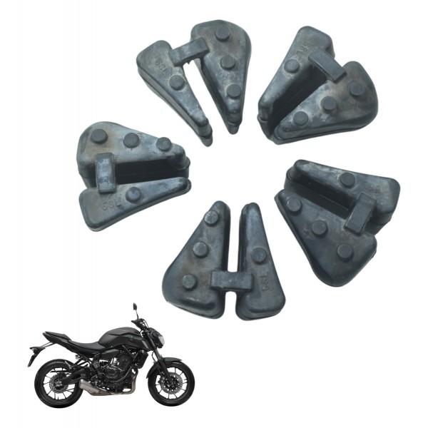 Coxim Cubo Coroa Yamaha Mt 07 19-24 Original