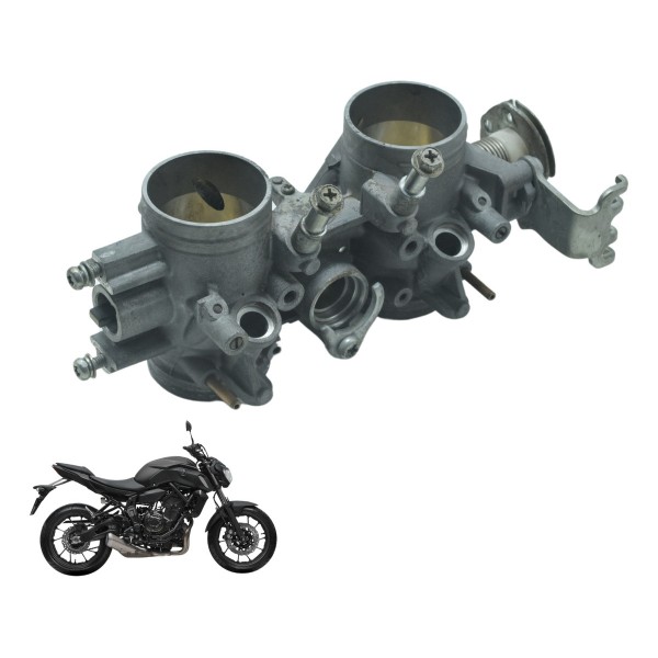 Carcaça Corpo Injeção Yamaha Mt 07 19-24 Original