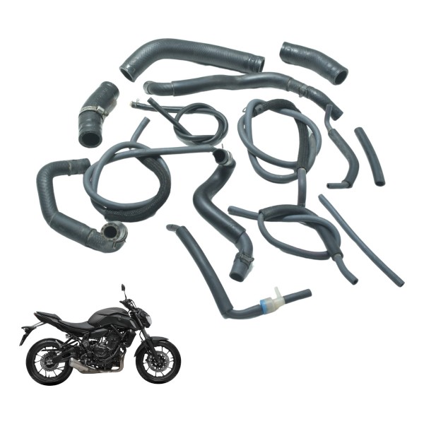 Kit Mangueiras Yamaha Mt 07 19-24 Original