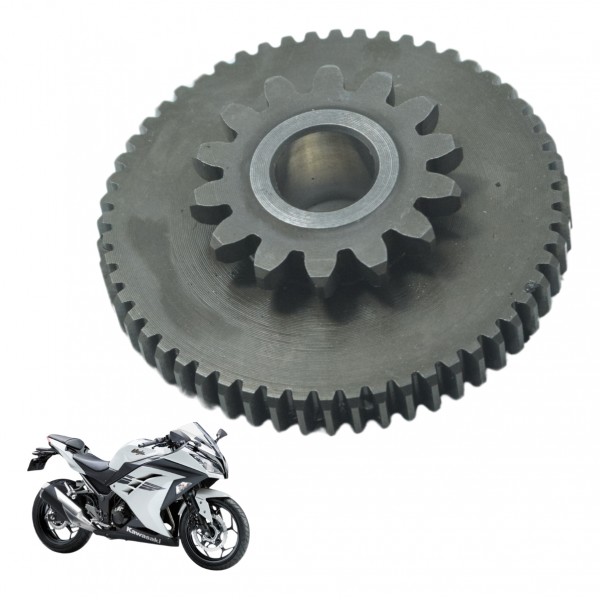 Engrenagem Redução Partida Kawasaki Ninja 300 13-18 Original