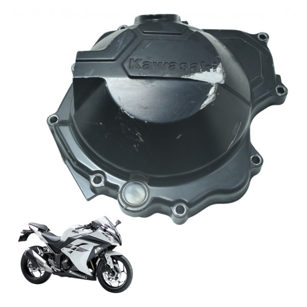 Tampa Embreagem C/ Detalhes Kawasaki Ninja 300 13-18 Orig