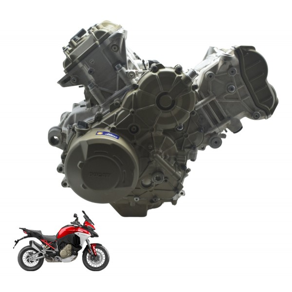 Motor Nfe Baixa Base Troca Ducati Multistrada V4 V4s 21-24