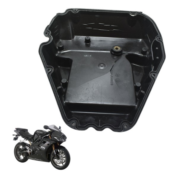 Tampa Infer Caixa Bateria C/avar Triumph Daytona 675r 09-12