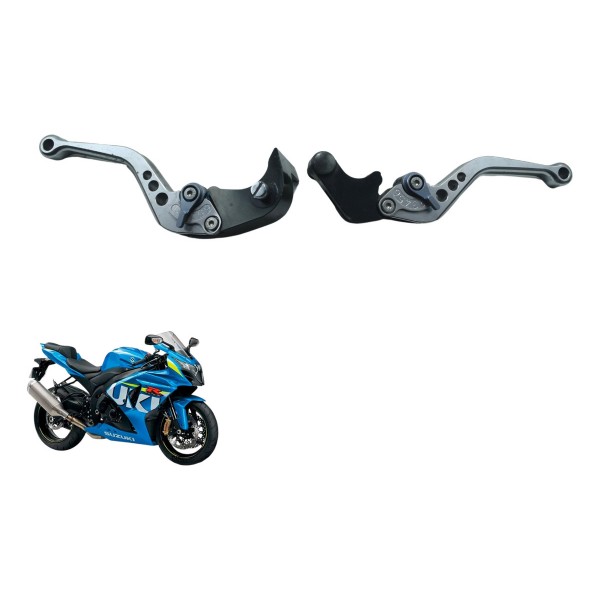 Par Manete Esportivo Suzuki Gsx-r Srad 1000 11-16