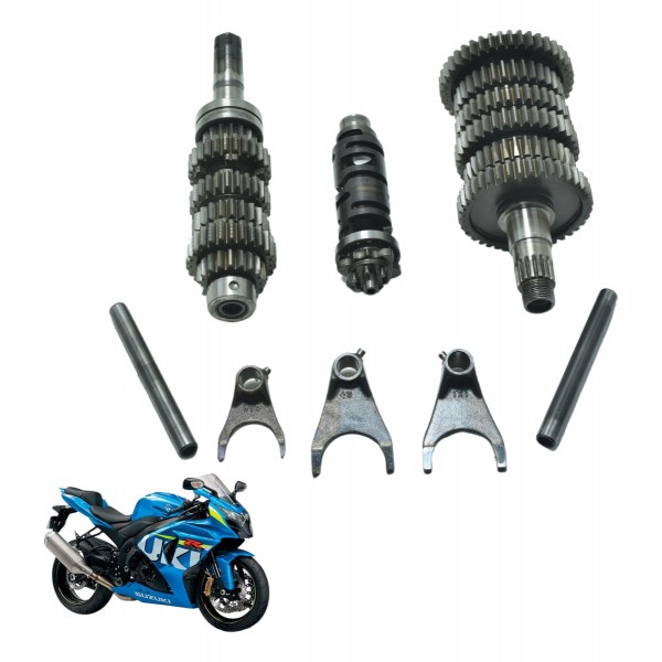 Caixa Marcha Completa Suzuki Gsx-r Srad 1000 11-16 Original