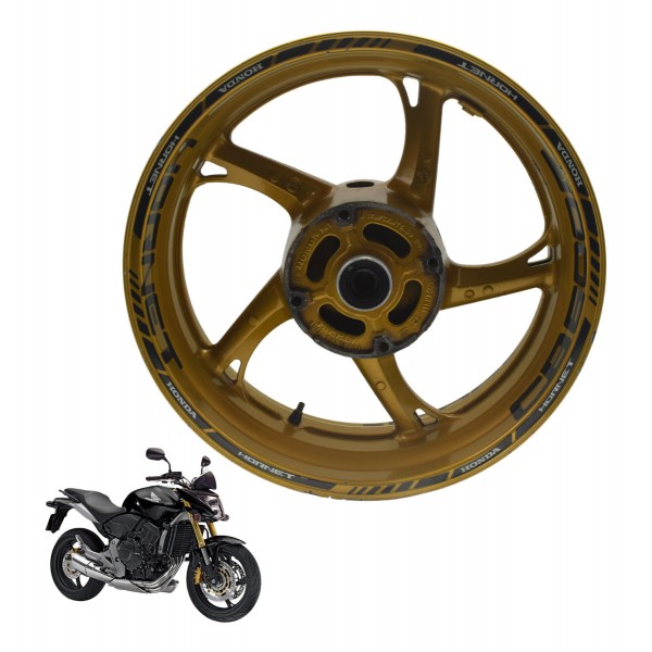 Roda Traseira S/ Abs Honda Cb 600f Hornet 08-11 Original