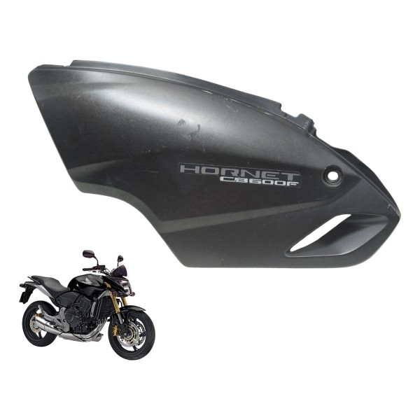 Carenagem Lateral Esq C/ Det Honda Cb 600f Hornet 08-11 Orig