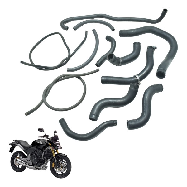 Kit Mangueiras Honda Cb 600f Hornet 08-11 Original