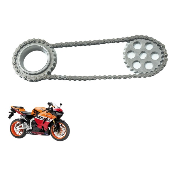 Corrente Engrenagem Bomba Óleo Honda Cbr 600 Rr 07-14 Orig