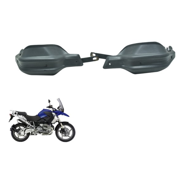 Par Protetor Punho C/ Detalhes Bmw R1200 R 1200 Gs 08-12